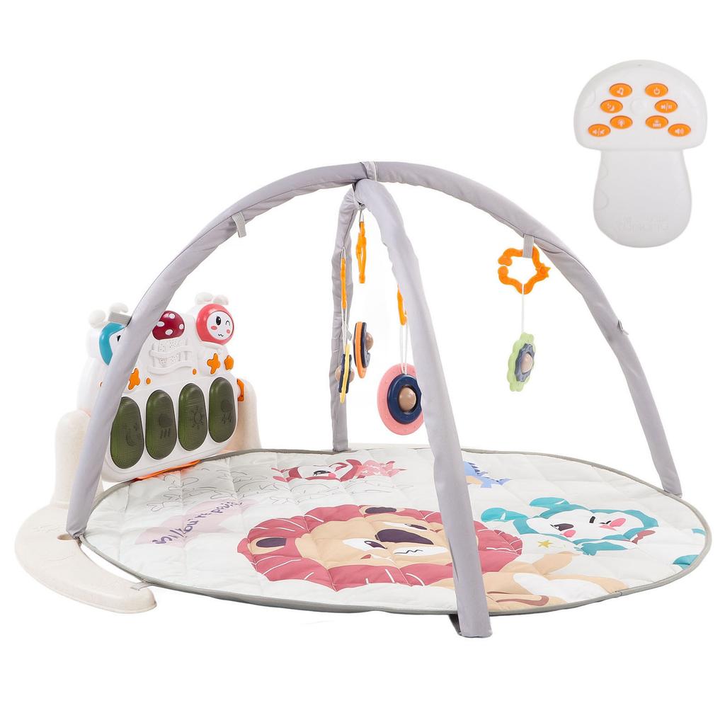 Baby Gyms Play Mats Multifunction Bluetooth Early Education Kick Piano Baby Musical Activity Mat