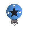 3Pcs Baby Pacifier Clip Soother Teether Round Shape Silicone Holder Nipple Clip DIY Baby Teething Chain Accessories BPA Free