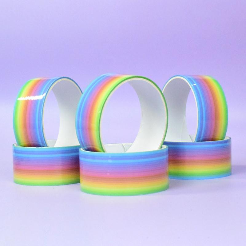 Bila de Bandă Adezivă Colorată Decomprimare Lipicios Rulare DIY Jucării Amuzante Bile Colorate Fabricare Jucărie Colorată Mascare Lipici