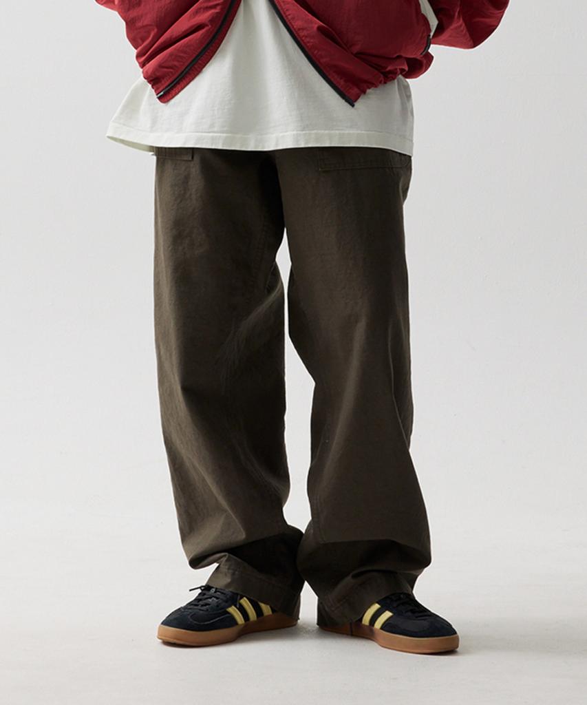 NAMERCLOTHING 25Ss Rugged Fatigue Pants Dark Olive