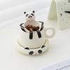 Panda Ceramic Tea Infuser Mug