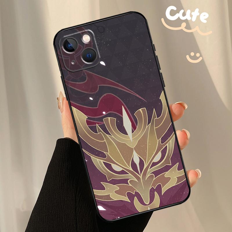 Genshin Impact Arataki Itto Phone Case For Apple iPhone 16 15 14 13 12 11 17 Pro Max Mini 17 Air 16e 16 Plus Back Cover