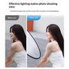 5 In 1 Round Photo Reflector Collapsible Portable Kit for Outdoor Live Broadcast Studio Portrait Shooting