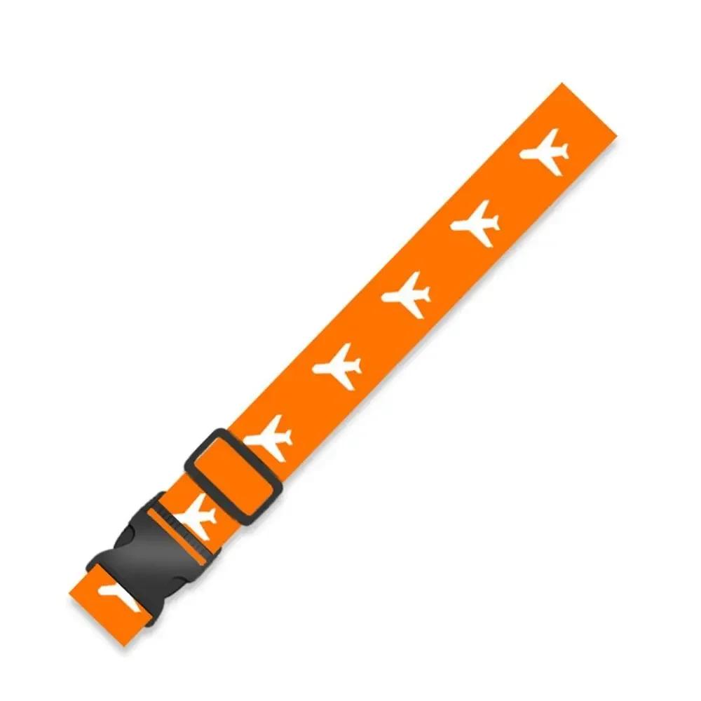 Polyester Fibre Luggage Buckle Strap Adjustable Anti-theft Baggage Tie Down Belt Anti-lost Elastic Suitcase Belts Travel Props