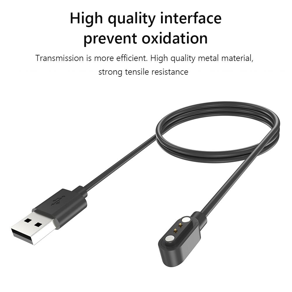 Magnetic Wrist Watch Charging Cable Replacement USB Watch Charger Adapter Accessories for Kieslect Ks Smartwatch
