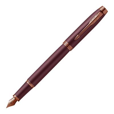 PARKER Reservoarpenna IM Monokrom Burgundy BGT Fine Point Presentförpackning Äkta importerad produkt 2190485