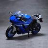 Maisto 1:12 Scale Yamaha YZF-R1 2021 Motorcycle Model, Blue