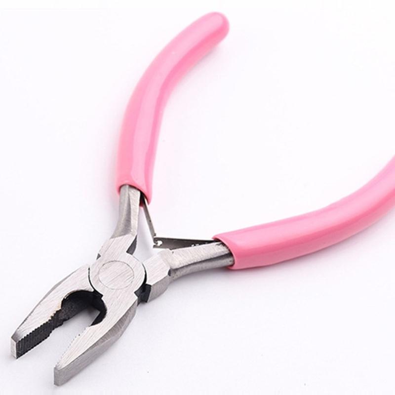 Heavy Duty Pink Crafting Pliers Featuring Reinforced Steel Construction Flexible Jaw Design Suitable For DIYer Projects