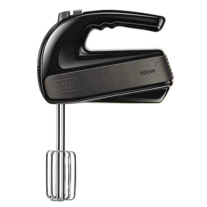 BLACK & DECKER - Batteur - 500W - Noir - BXMX500E