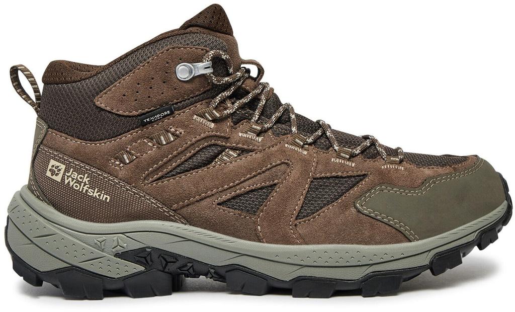Hiking Shoes Jack Wolfskin Vojo Tour Texapore Mid (A62072-5719) Cold/coffee