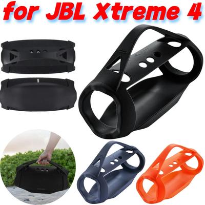 Silikon-Schutzhülle für JBL Xtreme 4 Tragbarer BT-Lautsprecher Stoßfeste Lautsprecher-Schutzhülle mit Griff Tragbare Reisehülle