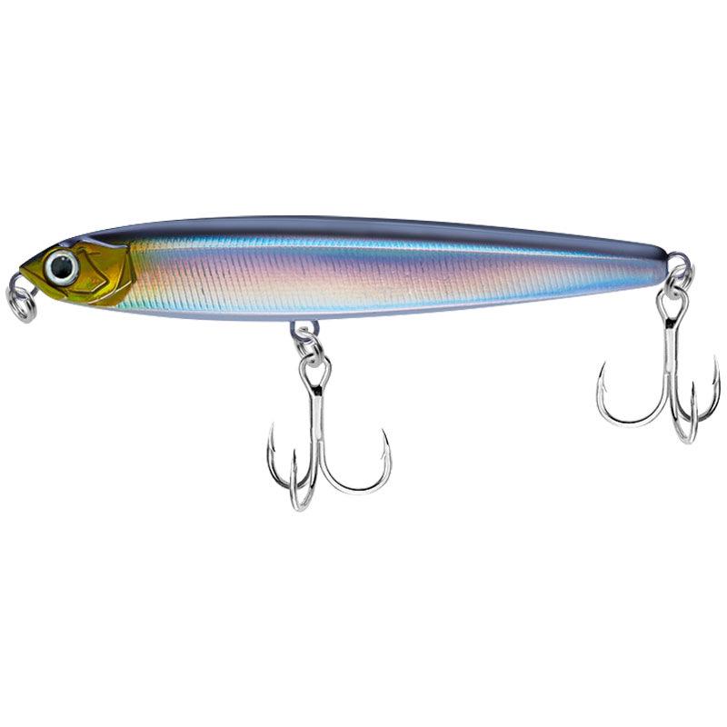 Sinking Pencil Ghost Fly Lure with Blood Groove Hooks - Hard Artificial Plastic Bait