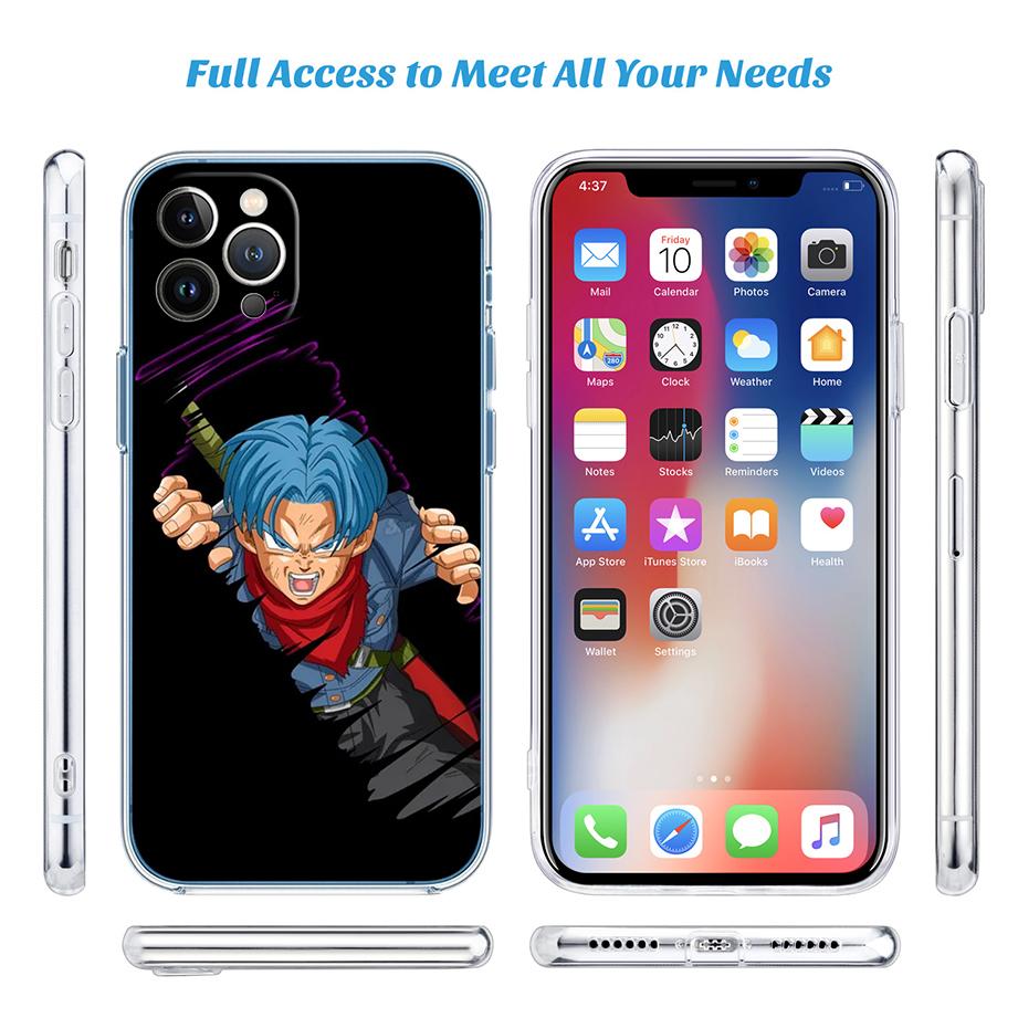 TR12 Dragon Ball Trunks Phone Case for Motorola G10 G20 G30 G31 G32 G34 G35 G41 G42 G50 G51 G52 G55 G60 G60S G62 G71 G72 G75