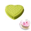 Stampo in silicone di grandi dimensioni cuore d'amore mousse fai da te stampo per torta in chiffon strumenti di decorazione di cottura accessori