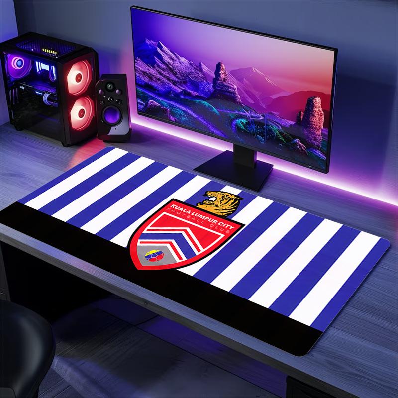 Kuala Lumpur City FC Print Cushion Non-slip Laptop Tablet Big Mousepad XXL Mat Mini PC Playmat With Lock edge
