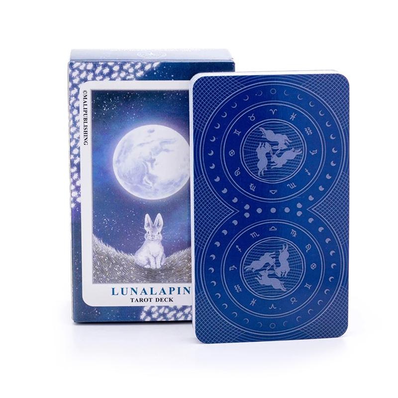 78Pcs Tarot Lunalapin Rabbit Tarot Deck Tarot Cards Tarot Card Game Party Game