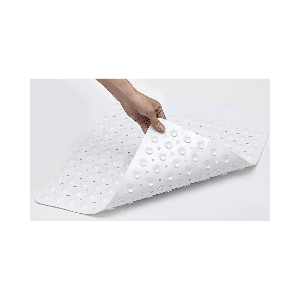 Čtvercová PVC bublinková protiskluzová podložka do sprchy s přísavkou, koupelnová protiskluzová podložka, koupelnová předložka, podlahová předložka