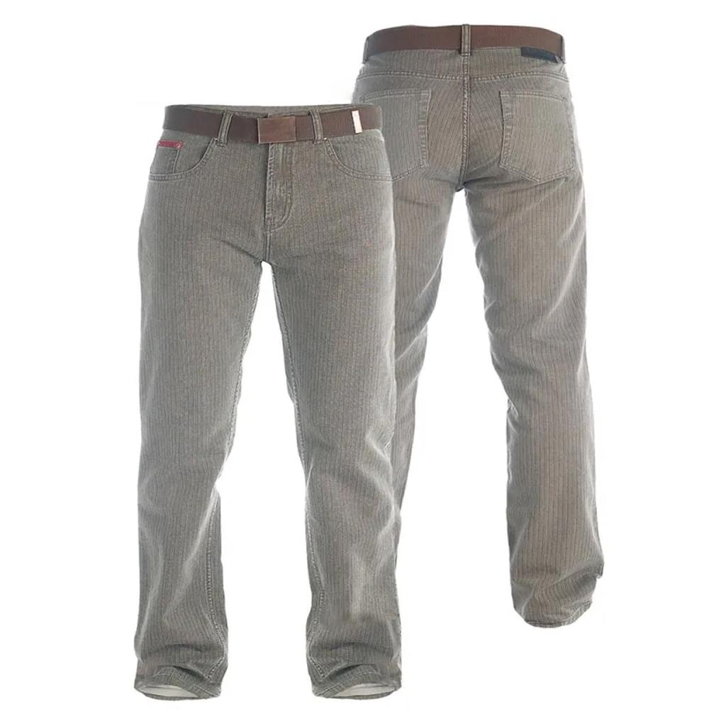 Duke Mens D555 London Brian Bedford Cord Kingsize Trousers