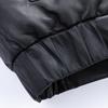 FAPAI Men's Hooded Detachable Sheepskin Leather Down Jacket