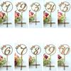 Wood Table Signs Table Numbers 1-10 Table Number Signs for Adult Celebrations Table Number Plaques for Holiday Parties