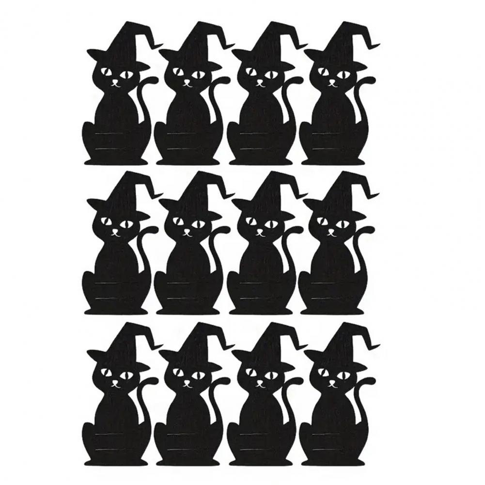 Halloween Bat Fork Holder Festive Fork Holder Halloween Bat Spoon Fork Holder Set with Spooky Pumpkin Skeleton Ghost Spider