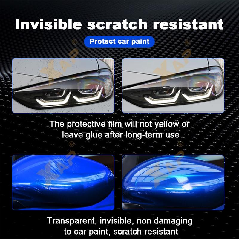 Toyota Tacoma Custom Protective Film Set for Headlights and Mirrors