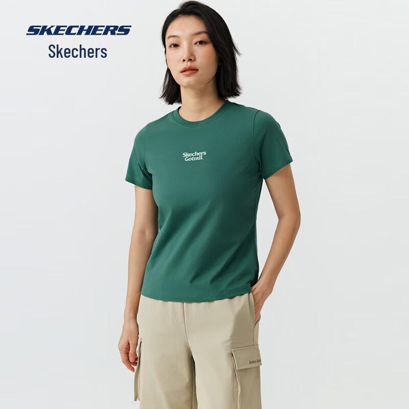 

Skechers Women s Casual Knit Short Sleeve T-Shirt P226W066 L 95