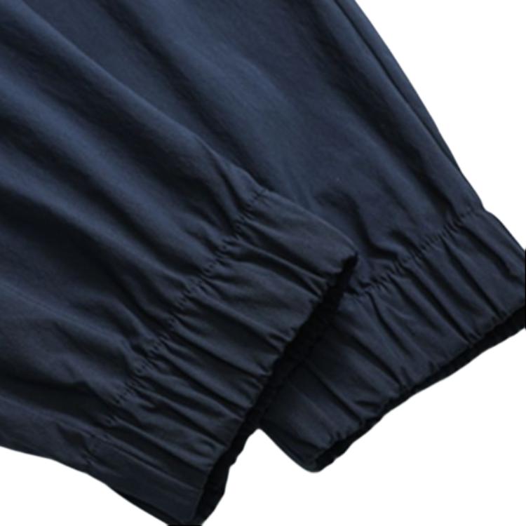 Fila X MIHARA YASUHIRO Collaboration Solid Color Breathable Woven Casual Pants Women Bottoms Dark-Abyss-Blue F11W213803F-NV