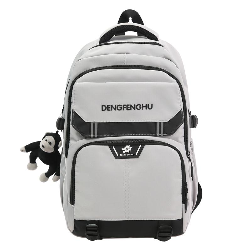 Large Capacity Backpack Couple's Lightweight Travel Backpack Student Schoolbag