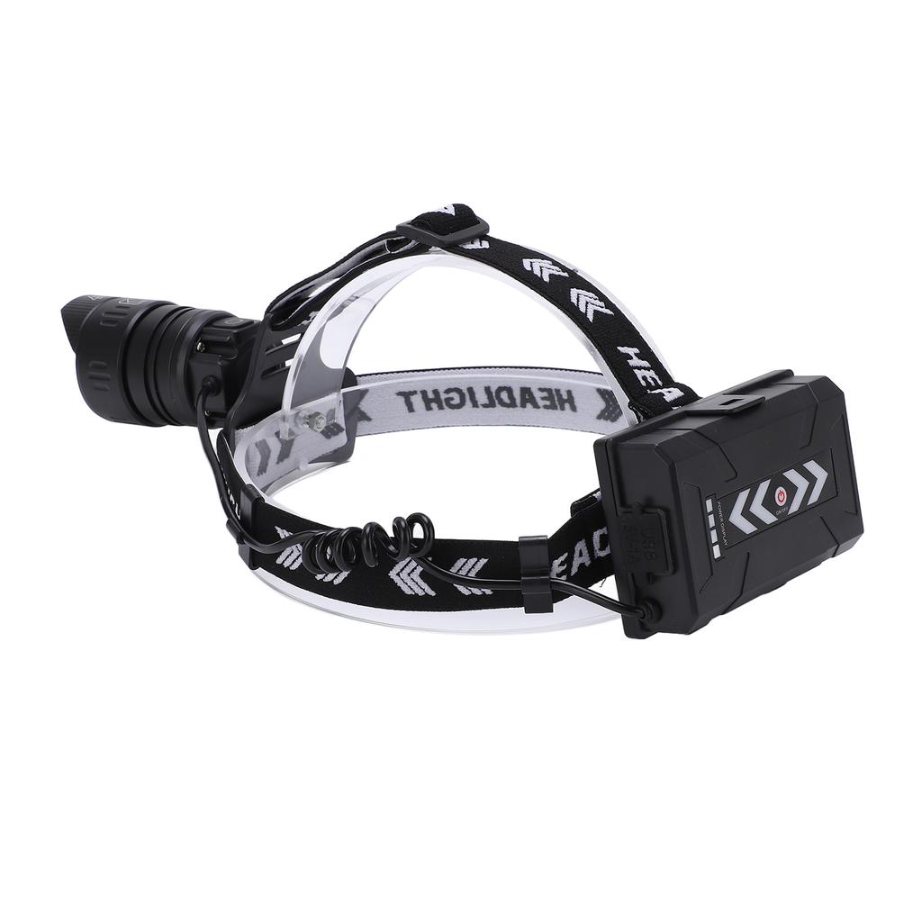 Outdoor Headlight Motion Sensor Headlamp USB Rechargeable Strong Light Head Flashlight for Hiking Camping