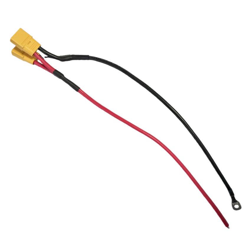 XT90 One-to-Two Connector Cable with 2+4 Female Connectors for High Current Lithium Battery Wires