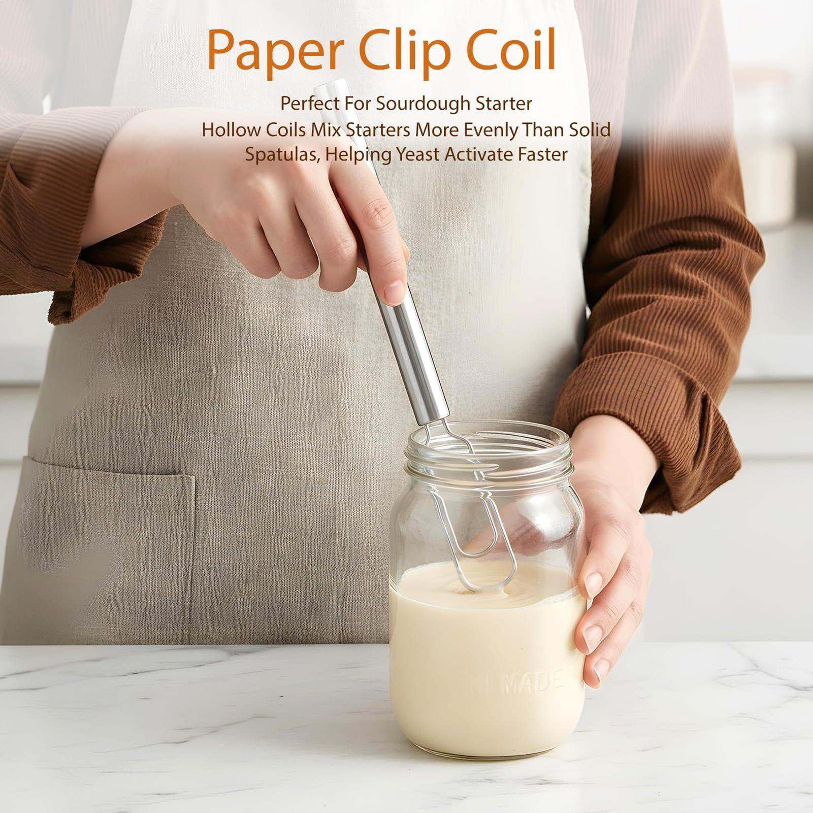 

Hand Whisker Stainless Dough Mixing Stick Dough Hand Mixer Tool For Bread Food Cake Chocolate Baking Cooking Kitchen Home China Mainland