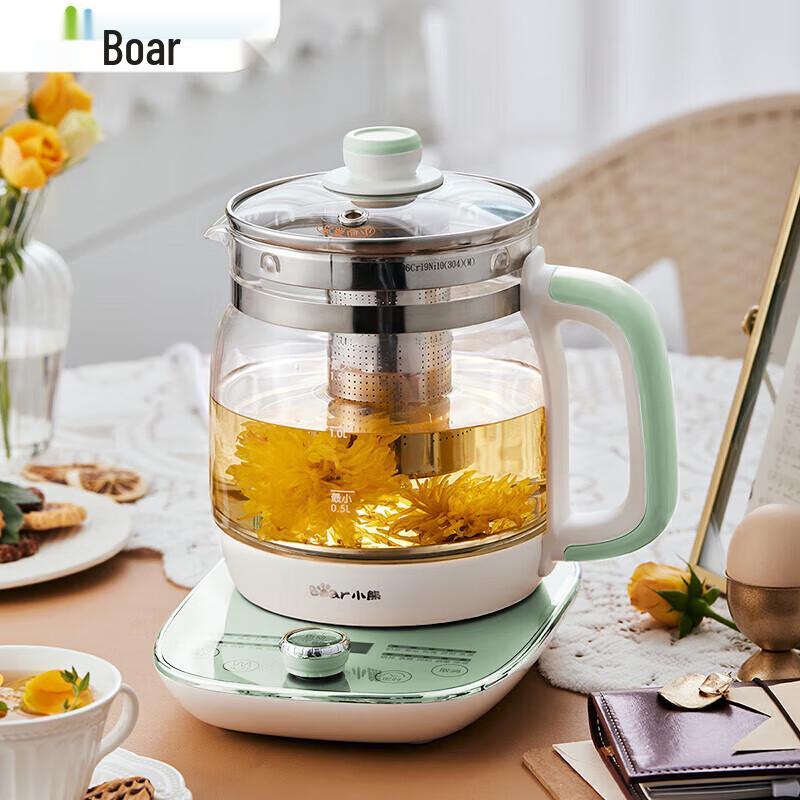 Bear 1.5L Smart Glass Health Kettle CN plug (adapter included)