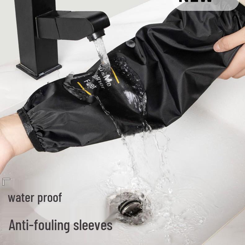 Waterproof & Stain-Resistant Oversleeves: Unisex Autumn/Winter Arm Protectors - Pack of 4