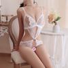 Sexy Sexy Lace Seduction Onesie Women's Transparent Pajamas Uniform Suit