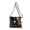 Women's Vintage Korean Wide Strap Bucket Messenger Bag CLE