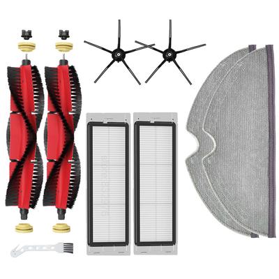Accessories For Xiaomi Roborock S5 Max S5 S50 S6 S6 Maxv Vacuum Cleaner Spare Parts Replacement Kit,Roller Brush,Main Brush Cover,HEPA Filter,Mop Rags