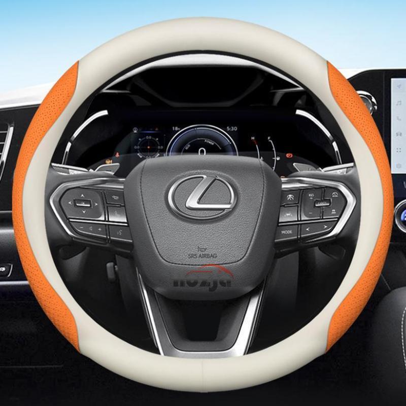 Car Steering Wheel Cover for Lexus RX 400h 450h TX350 LX600 RX400h RX350 RX350h LS400 UX250h NX ES 300h 350 CT200h Accessories