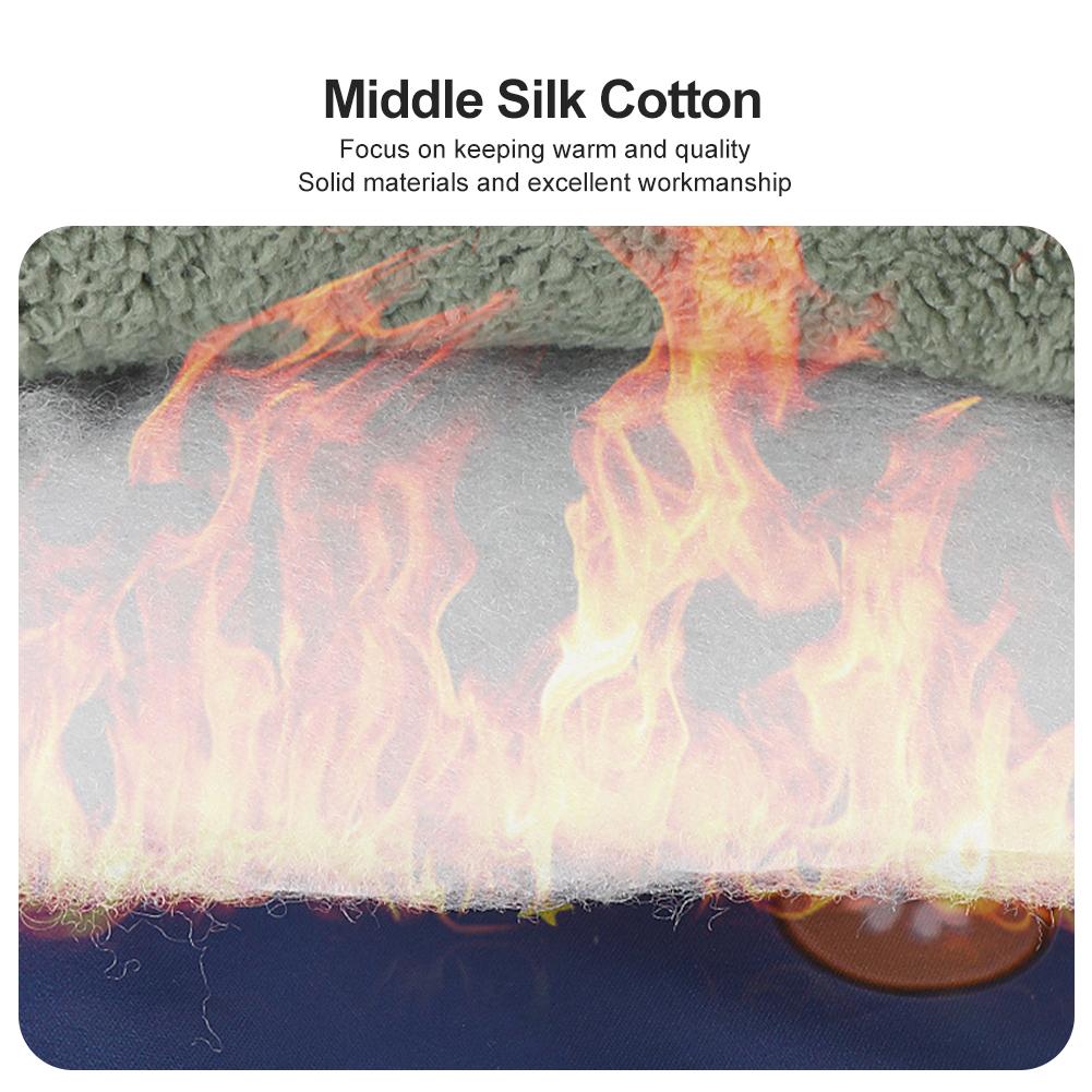 Motorcycle Handlebar Gloves Windproof Waterproof Hand Warmer Plush Lining Protective Gloves for Bike Motorbike Wholesale