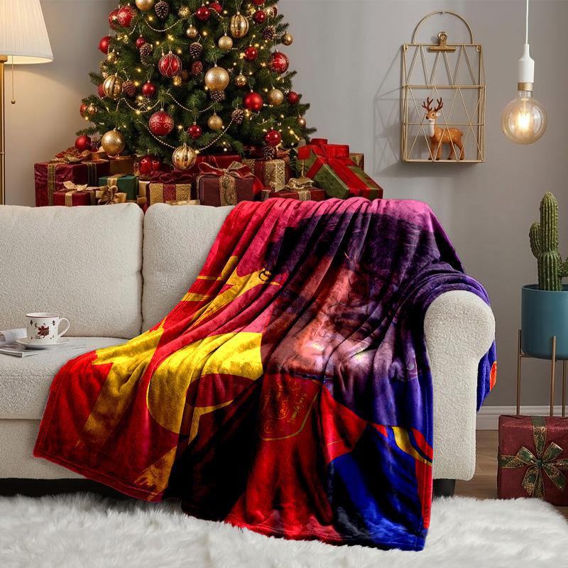 Football Spirit Ya-mal Coperta Leggera Ideale Coperta da Letto Perfetta per Viaggi, Campeggio, Soggiorni, Uffici, Divani, Regalo di Natale per Fan