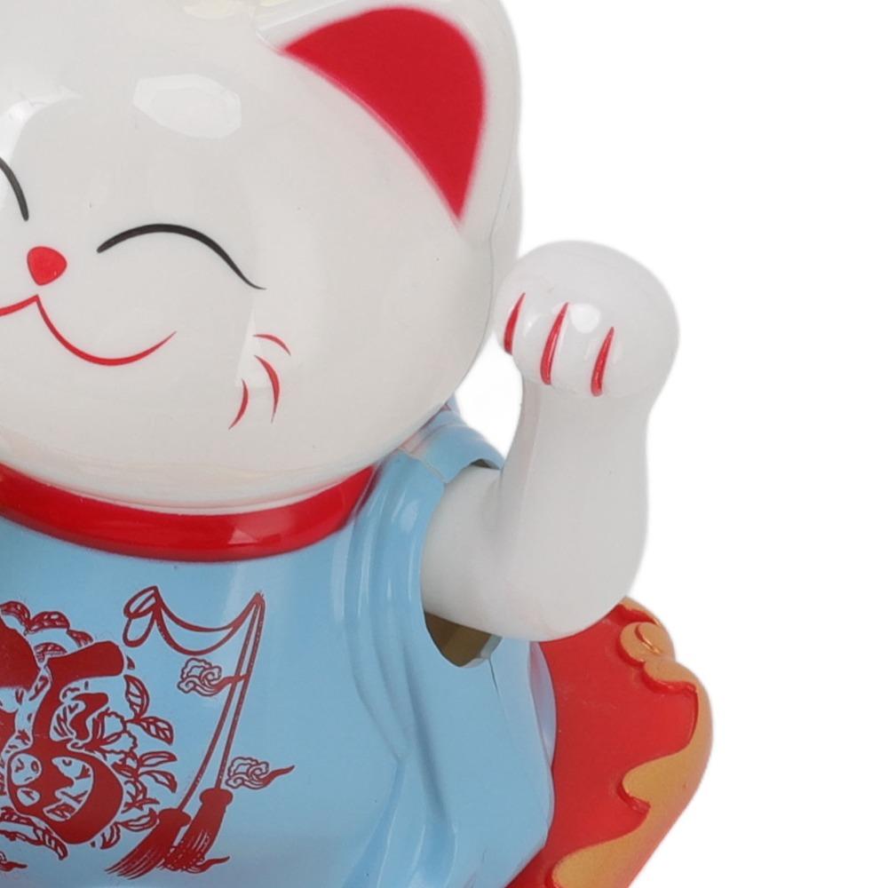 4.13x3.74x3.27in Chinese Fortune Cat Ornament Desktop Auspicious Decor Restaurant & Hotel Decor