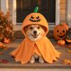 Hooded Cloak Pumpkin Hooded Cloak Coat Multipurpose Pumpkin Shawl Costume Cosplay Props Bright Color Halloween Cosplay Cape