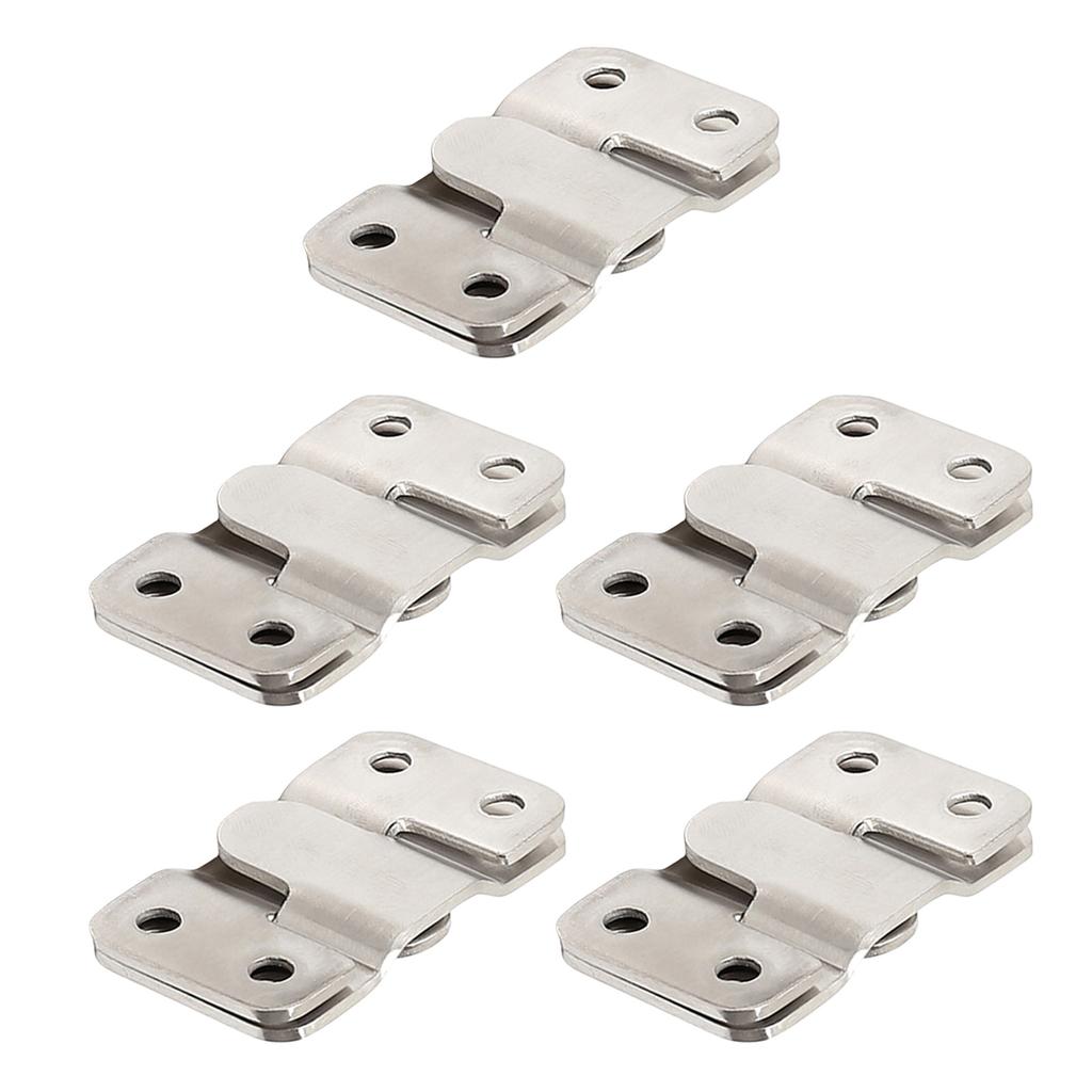 10pcs Quick Installation Stainless Steel Wall Hook Easy Installation Hanging Buckles For Furniture Picture Frame