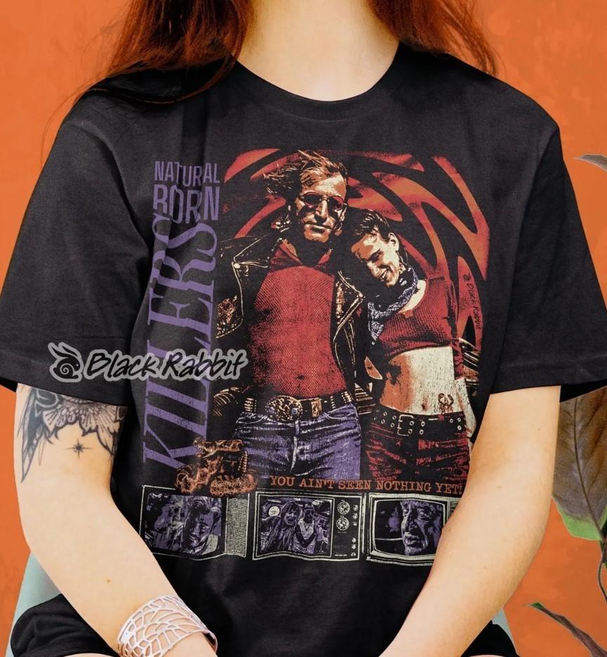Natural Born Killers 90s Movie Retro Vintage Unisex Classic T-Shirt Size S-4XL XXL