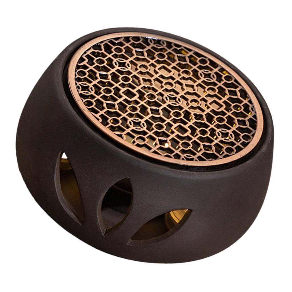 Heat Resistant Ceramic Teapot Stand Quiet Operation Enhances Kitchen or Dining Table Decorating Ceramic Texture
