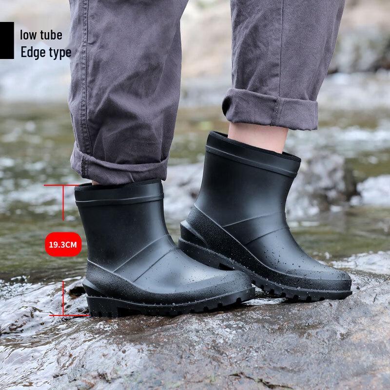 Xihe Men s Waterproof Work Rain Boots