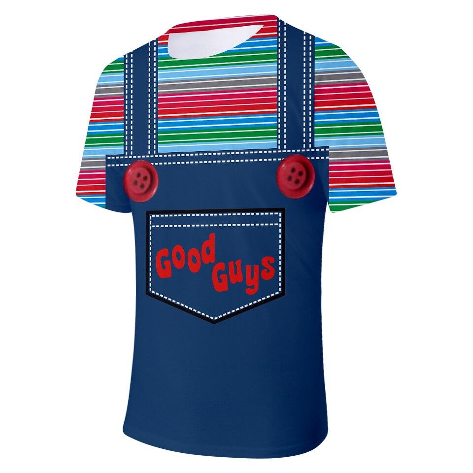 Fun 3D Printed Fashion New Men's And Women's Street Alternative Casual Slim O-Neck Short Sleeve Oversize T-shirt Tops