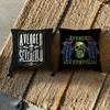 Cushion Cover Cushion Cover Pillowcase, Anti-Mite Invisible Zipper, Linen Sofa Cushion A-Avenged S-Sevenfold