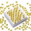 Natural Yellow Sapphire Loose Gemstone 6×6 Mm 2.40 Ct Flawless Heart Cut Lot September Birthstone