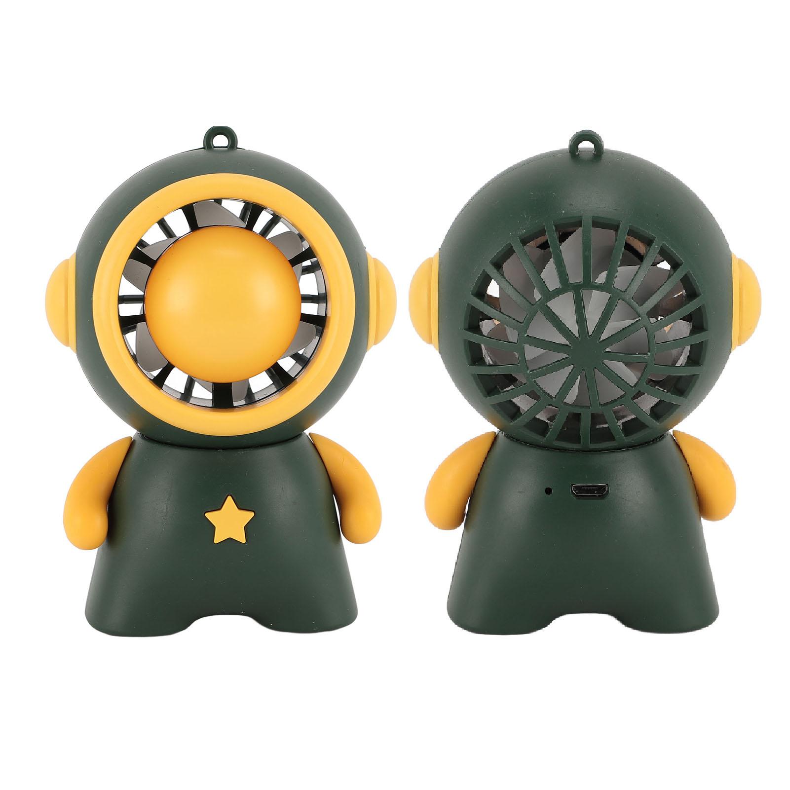 

Portable Fan 3 Speed USB Rechargeable Quiet Cooling Fan for Study Working